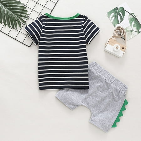 nsendm Cartoon Stripe Boys Toddler Sets T-shirt Baby Leisur Kids +Short Tops Crocodiles Girls Outfits&Set Baby Gift Set Girl Childrenscostume Grey 6-12 Months
nsendm Cartoon Stripe Boys Toddler Sets T-shirt Baby Leisur Kids +Short Tops Crocodiles Girls Outfits&Set Baby Gift Set Girl Childrenscostume Grey 6-12 Months