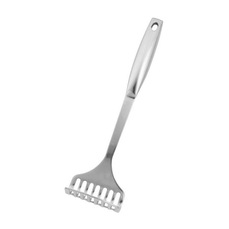 i Kito Mashed Potato Masher Stainless Steel Whole Piece Silver