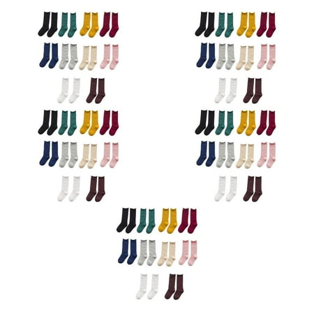 5pcs Winter Autumn Kids Children Solid Color Socks Candy Color Baby Long Sockings Toddler Cotton Loose High Socks
5pcs Winter Autumn Kids Children Solid Color Socks Candy Color Baby Long Sockings Toddler Cotton Loose High Socks
