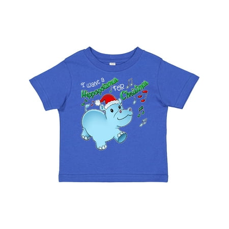 Inktastic I Want a Hippopotamus for Christmas Hippo in Santa Hat Gift Toddler Boy or Toddler Girl T-Shirt
Inktastic I Want a Hippopotamus for Christmas Hippo in Santa Hat Gift Toddler Boy or Toddler Girl T-Shirt