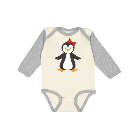 Inktastic Cute Penguin Girl Penguin With Red Ribbon Gift Baby Boy or Baby Girl Long Sleeve Bodysuit
Inktastic Cute Penguin Girl Penguin With Red Ribbon Gift Baby Boy or Baby Girl Long Sleeve Bodysuit