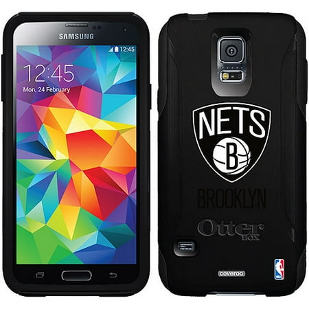 Brooklyn Nets Primary Logo Design on OtterBox Commuter Series Case for Samsung Galaxy S5