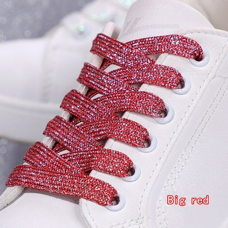 Colorful Shoelaces Glitter White Shoelaces of Sneakers Metallic Shiny Gold Shoelace Silver Flat Shoe Laces Sports Running Laces
Colorful Shoelaces Glitter White Shoelaces of Sneakers Metallic Shiny Gold Shoelace Silver Flat Shoe Laces Sports Running Laces