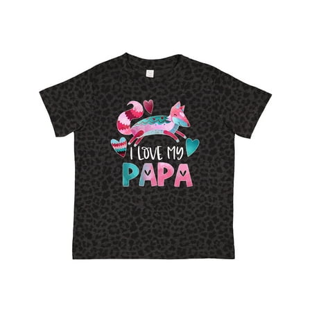 Inktastic I Love My Papa Pink and Blue Fox with Hearts Gift Toddler Boy or Toddler Girl T-Shirt
Inktastic I Love My Papa Pink and Blue Fox with Hearts Gift Toddler Boy or Toddler Girl T-Shirt