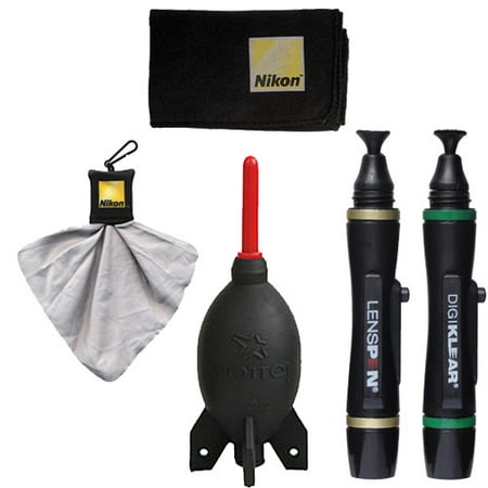 Nikon Lens and Digital SLR Camera Cleaning Kit with Giottos AA1900 Rocket Air Blower + Cloth + Blower + LensPen Pro Kit Cleaner for D4S, D800, D610, D7100, D7000, D5300, D5200, D3300, D3200 Nikon Lens and Digital SLR Camera Cleaning Kit with Giottos AA1900 Rocket Air Blower + Cloth + Blower + LensPen Pro Kit Cleaner for D4S, D800, D610, D7100, D7000, D5300, D5200, D3300, D3200