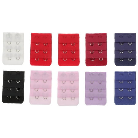 BESTONZON 10PC Women s Bra Extenders Brassiere Extension Hooks Narrow 3 Rows 2 Buttons Bra Underwear Extension Buckle (Random Color)
BESTONZON 10PC Women s Bra Extenders Brassiere Extension Hooks Narrow 3 Rows 2 Buttons Bra Underwear Extension Buckle (Random Color)