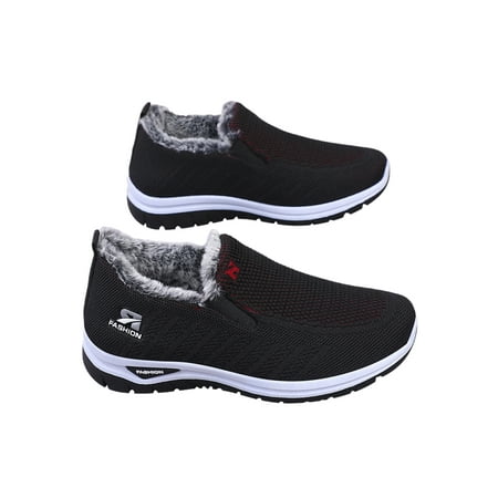 Frontwalk Womens Warm Shoe Slip-Ons Sneakers Plush Lined Walking Shoes Sports Lightweight Flats Ladies Mesh Loafers Black 5
Frontwalk Womens Warm Shoe Slip-Ons Sneakers Plush Lined Walking Shoes Sports Lightweight Flats Ladies Mesh Loafers Black 5