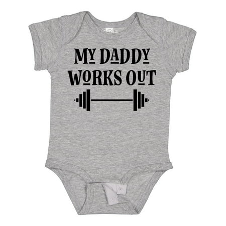 Inktastic Exercise Daddy Works out Childs Gift Baby Boy or Baby Girl Bodysuit
Inktastic Exercise Daddy Works out Childs Gift Baby Boy or Baby Girl Bodysuit