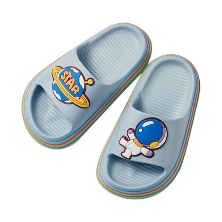 Toddler Boys and Girls Slide Sandals Cute Cartoon Non-Slip Summer Beach Water Shoes Kids Shower Pool Slippers Indoor & Outdoor Pool Open Toe Bath Slippers
Toddler Boys and Girls Slide Sandals Cute Cartoon Non-Slip Summer Beach Water Shoes Kids Shower Pool Slippers Indoor & Outdoor Pool Open Toe Bath Slippers