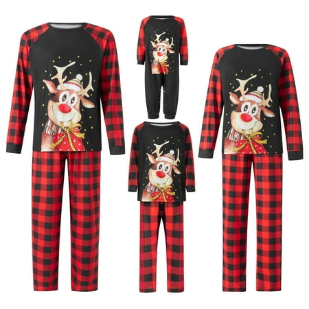 Family Matching Christmas Pajamas Set Xmas Pjs Set Adults Baby Kids 2PCS Elk Print Sleepwear Nightwear
Family Matching Christmas Pajamas Set Xmas Pjs Set Adults Baby Kids 2PCS Elk Print Sleepwear Nightwear