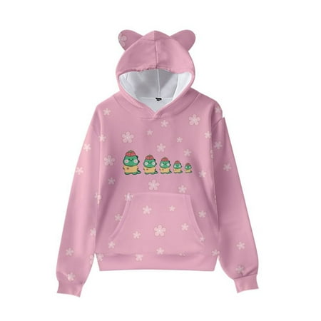 THE WILD General Children s Sweater Cartoon Printing Cute Cat Ear Hat Long Sleeve Sweater
THE WILD General Children s Sweater Cartoon Printing Cute Cat Ear Hat Long Sleeve Sweater
