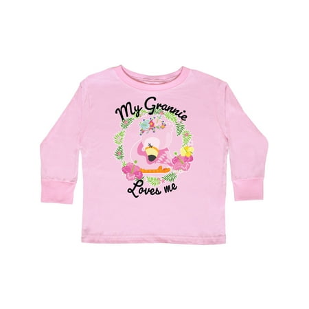 Inktastic Baby Flamingo My Grannie Loves Me with Flower Wreath Gift Toddler Boy or Toddler Girl Long Sleeve T-Shirt
Inktastic Baby Flamingo My Grannie Loves Me with Flower Wreath Gift Toddler Boy or Toddler Girl Long Sleeve T-Shirt