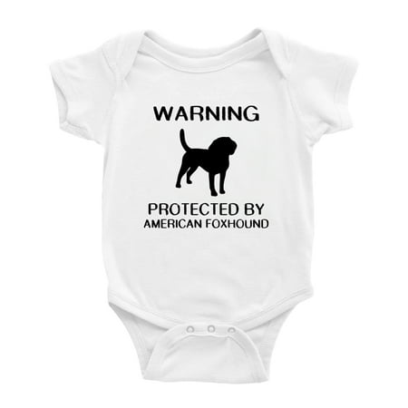 Warning: Protected by A American Foxhound Dog Funny Baby Romperss Newborn Clothes (White 0-3 Months)
Warning: Protected by A American Foxhound Dog Funny Baby Romperss Newborn Clothes (White 0-3 Months)