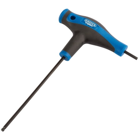 Draper 33908 Expert 3.0mm Soft Grip T Handle Hexagon And Ball End Key