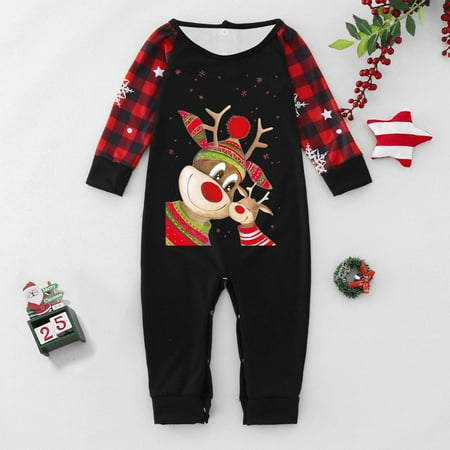 ERTUTUYI Christmas Baby Pajamas For Family Matching Christmas Family Pjs Sets Xmas Print Pjs Plaid Holiday Sleepwear Plaid Christmas Pajamas Plaid Pjs Black 80
ERTUTUYI Christmas Baby Pajamas For Family Matching Christmas Family Pjs Sets Xmas Print Pjs Plaid Holiday Sleepwear Plaid Christmas Pajamas Plaid Pjs Black 80