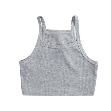 Dr.Eam Boys Girls Bandeau Kids Toddler Baby Girls Spring Summer Solid Sleeveless Vest Clothing Fashion Tops Casual Soft Dailywear Grey 2 Y-3 Y
Dr.Eam Boys Girls Bandeau Kids Toddler Baby Girls Spring Summer Solid Sleeveless Vest Clothing Fashion Tops Casual Soft Dailywear Grey 2 Y-3 Y