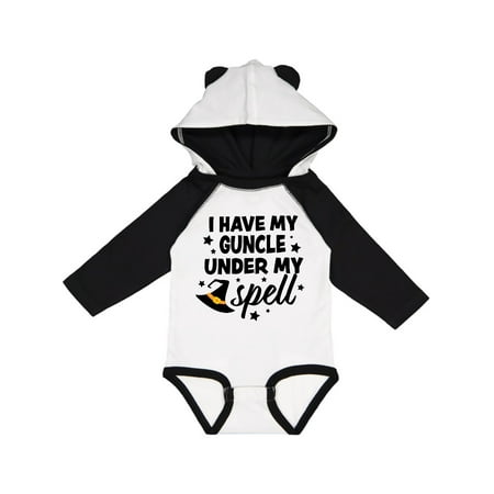 Inktastic I Have My Guncle Under My Spell with Cute Witch Hat Gift Baby Boy or Baby Girl Long Sleeve Bodysuit
Inktastic I Have My Guncle Under My Spell with Cute Witch Hat Gift Baby Boy or Baby Girl Long Sleeve Bodysuit
