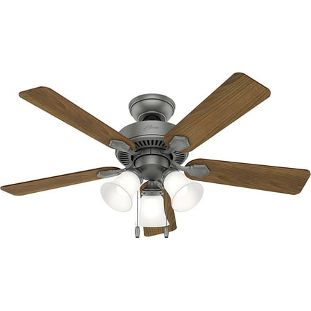 GUVSOETS Swanson Indoor Ceiling Fan with LED Lights and Pull Chain Control 44 Fresh White
GUVSOETS Swanson Indoor Ceiling Fan with LED Lights and Pull Chain Control 44 Fresh White