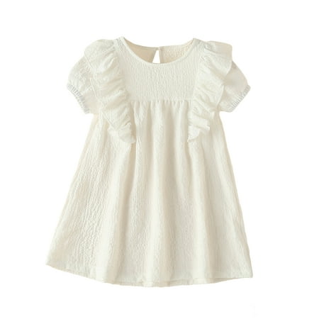 Bagilaanoe Toddler Baby Girl Summer Dress Short Sleeve A-line Ruffles Dresses 6M 9M 12M 18M 24M 3T Kids Casual Swing Sundress
Bagilaanoe Toddler Baby Girl Summer Dress Short Sleeve A-line Ruffles Dresses 6M 9M 12M 18M 24M 3T Kids Casual Swing Sundress
