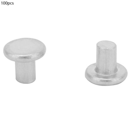 Flat Head Rivet Aluminum Rivet Practical M3 For Repair Replacement Repair Supplies