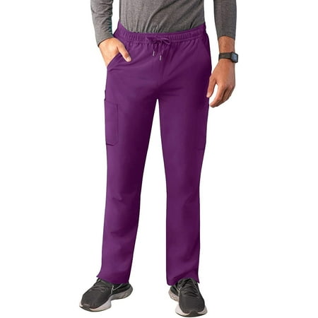 Adar Addition Scrubs for Men - Slim Leg Cargo Drawstring Scrub Pants - A6106 - Eggplant - 2X
Adar Addition Scrubs for Men - Slim Leg Cargo Drawstring Scrub Pants - A6106 - Eggplant - 2X