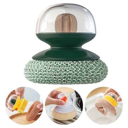 Gifts Cntydi Brushes Brush Pot Dishwashing Artifact Short Handle Pot Brush Multi-functional Kitchen Decontamination Cleaning Ball Non-stick Oil Brush Bowl Stove Cleaning Brush
Gifts Cntydi Brushes Brush Pot Dishwashing Artifact Short Handle Pot Brush Multi-functional Kitchen Decontamination Cleaning Ball Non-stick Oil Brush Bowl Stove Cleaning Brush