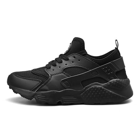 Well Breathable Fashionable Men Sport Running Shoes Ultra Lightweight Sneakers black