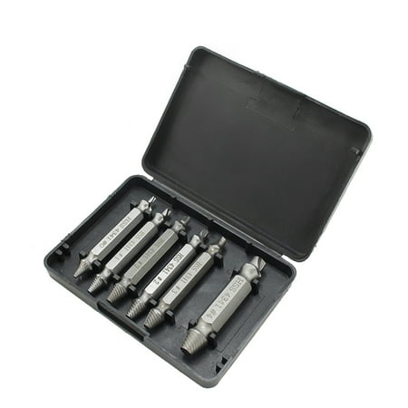 6 pcs Drill Bit Set Broken Head Screw Removal Tool Bolt Screw Extractor Breaker Screw Remover Stripping Tool
6 pcs Drill Bit Set Broken Head Screw Removal Tool Bolt Screw Extractor Breaker Screw Remover Stripping Tool