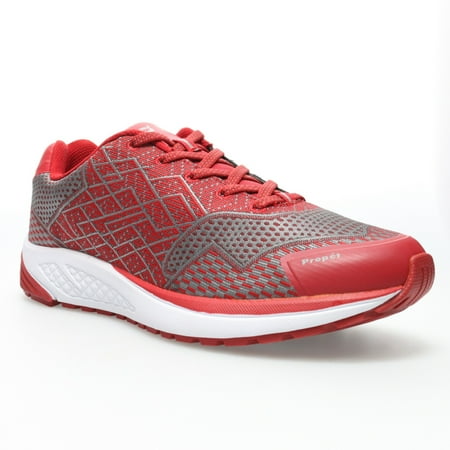 Propet One Men s Sneakers - Crimson/Grey Size 10H