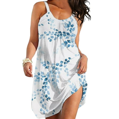 Capreze Women Floral Print Nightgown Summer Sleeveless Casual Nightshirt Sleepwear Loungewear White S
Capreze Women Floral Print Nightgown Summer Sleeveless Casual Nightshirt Sleepwear Loungewear White S
