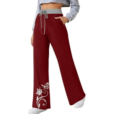 Chiccall Womens Yoga Pants Wide Leg Lounge Pajamas Pants Comfy Drawstring Workout Joggers Pants with Pockets on Clearance
Chiccall Womens Yoga Pants Wide Leg Lounge Pajamas Pants Comfy Drawstring Workout Joggers Pants with Pockets on Clearance