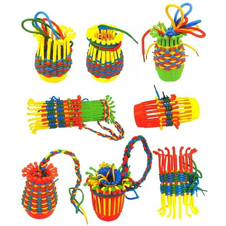 1 Set 30pcs Threading Woven Flower Basket Children s Early Education Education Toys String Toy (1 Bag 10pcs Basket 20pcs Ropes)
1 Set 30pcs Threading Woven Flower Basket Children s Early Education Education Toys String Toy (1 Bag 10pcs Basket 20pcs Ropes)