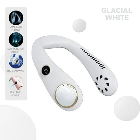 Portable Hanging Mini Fan Leafless Quiet USB Charging for Outdoor Sports White 3000MA
Portable Hanging Mini Fan Leafless Quiet USB Charging for Outdoor Sports White 3000MA