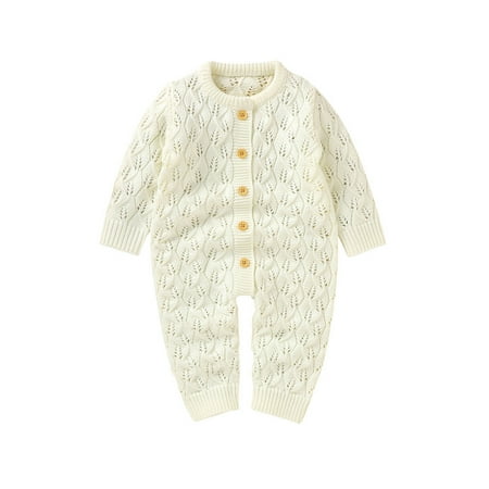 Dadaria Toddler Sweater 0-24M Newborn Baby Girls Boys Winter Warm Knit Outwear Sweater Romper Jumpsuit Coat White 100 Toddler
Dadaria Toddler Sweater 0-24M Newborn Baby Girls Boys Winter Warm Knit Outwear Sweater Romper Jumpsuit Coat White 100 Toddler