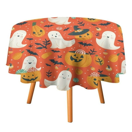 JINGDS Adorable Halloween Ghosts Candy-1 Round Table Cloth Halloween Tablecloth Thanksgiving Day Table Cloth Round Cover Circle Tablecloth for Halloween Thanksgiving Fall Party
JINGDS Adorable Halloween Ghosts Candy-1 Round Table Cloth Halloween Tablecloth Thanksgiving Day Table Cloth Round Cover Circle Tablecloth for Halloween Thanksgiving Fall Party