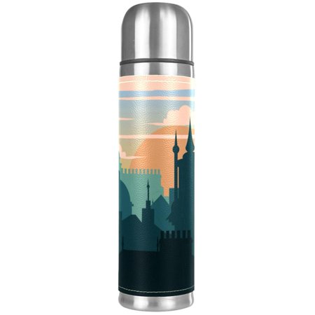 City Pattern Premium Insulated Water Bottle - Water Mug with Food-Grade PP Vacuum Insulated Leak-proof BPA-Free
City Pattern Premium Insulated Water Bottle - Water Mug with Food-Grade PP Vacuum Insulated Leak-proof BPA-Free