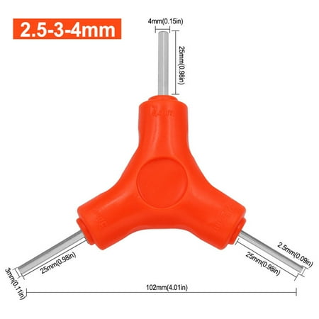 BCLONG 3 In 1 Trigeminal Hex Key Hexagon Wrench Hand Tools Bicycle Maintenance Tools
BCLONG 3 In 1 Trigeminal Hex Key Hexagon Wrench Hand Tools Bicycle Maintenance Tools