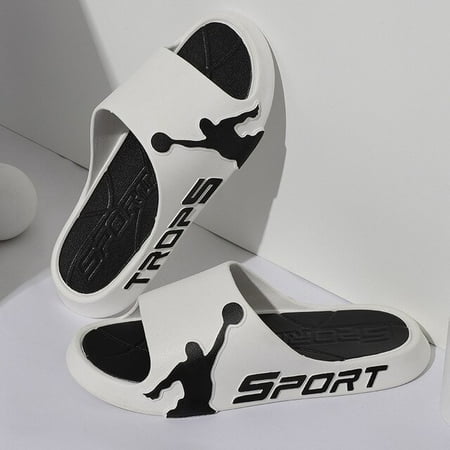 Men s Slippers Mute EVA Soft Outdoor Beach Slides Flat Unisex Slippers Non-slip Soft Flip Flops Male Thick Sole Anti-slip Shoes
Men s Slippers Mute EVA Soft Outdoor Beach Slides Flat Unisex Slippers Non-slip Soft Flip Flops Male Thick Sole Anti-slip Shoes