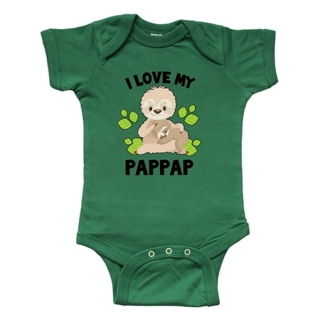 Inktastic Cute Sloth I Love My Pappap with Green Leaves Gift Baby Boy or Baby Girl Bodysuit
Inktastic Cute Sloth I Love My Pappap with Green Leaves Gift Baby Boy or Baby Girl Bodysuit