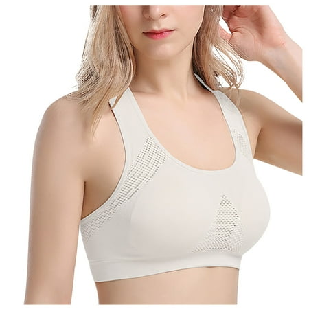 Qcmgmg No Wire Bras Plus Size Push Up Yoga Sports Bras for Women Racerback Sleep Bras for Women Seamless T Shirt Bras for Women No Underwire White M
Qcmgmg No Wire Bras Plus Size Push Up Yoga Sports Bras for Women Racerback Sleep Bras for Women Seamless T Shirt Bras for Women No Underwire White M