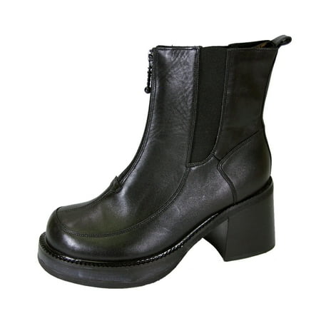 PEERAGE Ronda Women s Wide Width Leather Dress Booties