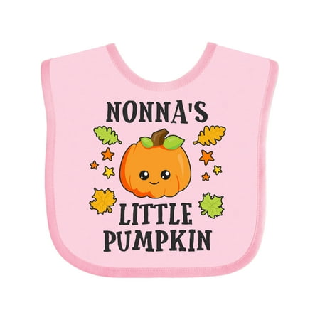 Inktastic Nonnas Little Pumpkin with Leaves and Stars Gift Baby Boy or Baby Girl Bib
Inktastic Nonnas Little Pumpkin with Leaves and Stars Gift Baby Boy or Baby Girl Bib