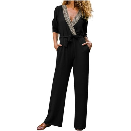 CebDs 2023 Summer Jumpsuit for Women Women s Off Shoulder Print Casual Loose Fit Long Jumpsuit Rompers Playsuit
CebDs 2023 Summer Jumpsuit for Women Women s Off Shoulder Print Casual Loose Fit Long Jumpsuit Rompers Playsuit