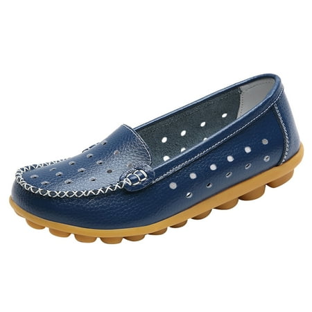 Quealent Adult Women Shoes Shoes for Summer for Women Women Comfort Walking Flat Loafer Slip On Leather Loafer Comfortable Womens Wide Shoes Casual Blue 8
Quealent Adult Women Shoes Shoes for Summer for Women Women Comfort Walking Flat Loafer Slip On Leather Loafer Comfortable Womens Wide Shoes Casual Blue 8