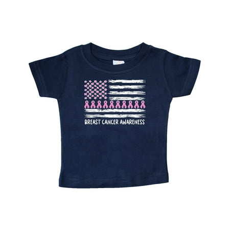 Inktastic Breast Cancer Awareness Pink Ribbons and Flag Gift Baby Boy or Baby Girl T-Shirt
Inktastic Breast Cancer Awareness Pink Ribbons and Flag Gift Baby Boy or Baby Girl T-Shirt