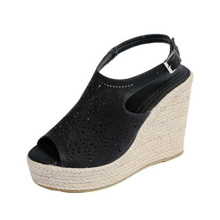 DTBPRQ Wedge Sandals for Women Adjustable Ankle Strappy Cute Shoes Open Toe Platform Womens Sandals Casual Sloping High Heels
DTBPRQ Wedge Sandals for Women Adjustable Ankle Strappy Cute Shoes Open Toe Platform Womens Sandals Casual Sloping High Heels