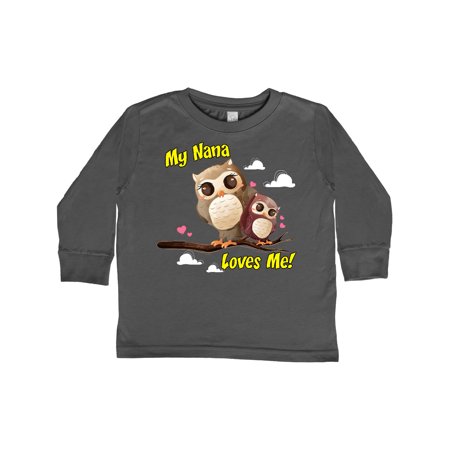 Inktastic My Nana Loves Me Owl Gift Toddler Boy or Toddler Girl Long Sleeve T-Shirt
Inktastic My Nana Loves Me Owl Gift Toddler Boy or Toddler Girl Long Sleeve T-Shirt