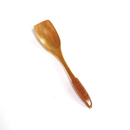 

Vikudaty Wooden Spoon Bamboo Kitchen Cooking Utensil Tool Soup Teaspoon Catering 2022 kitchen