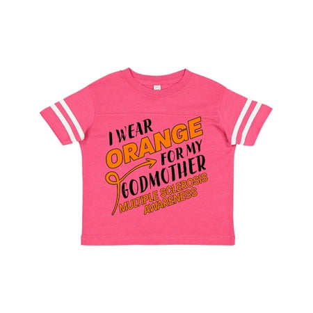 Inktastic I Wear Orange for my Godmother- Multiple Sclerosis awareness Gift Toddler Boy or Toddler Girl T-Shirt
Inktastic I Wear Orange for my Godmother- Multiple Sclerosis awareness Gift Toddler Boy or Toddler Girl T-Shirt
