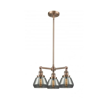 Antique Copper Tone Chandeliers 22 Wide Plated Smoke Glass Steel/Cast Brass/Glass Medium Base LED 3 Light Fixture
Antique Copper Tone Chandeliers 22 Wide Plated Smoke Glass Steel/Cast Brass/Glass Medium Base LED 3 Light Fixture